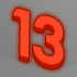 13